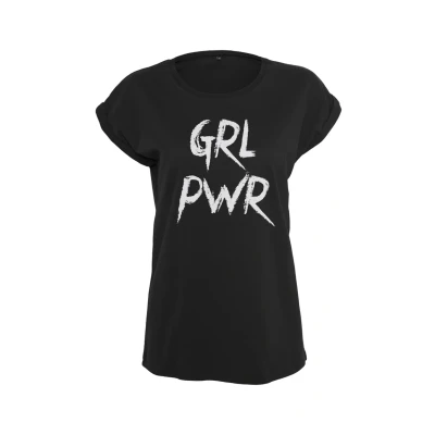 Abbildung von Mister TEE PWR Tshirt print, Damen, Größe: 3XL, Black