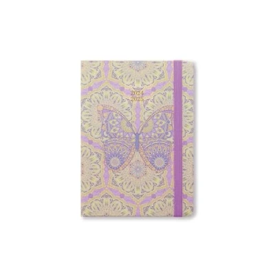 Abbildung von Letts of London Paisley Schülerkalender 2024/2025, A6, Wochenansicht, Schmetterling
