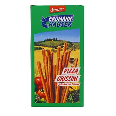 Abbildung von ErdmannHAUSER Getreideprodukte Bio Pizza Grissini (2 x 100 gr)