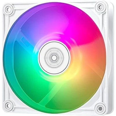 Abbildung von SilverStone VISTA Performance PWM Lüfter, ARGB 120mm, weiß