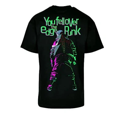 Abbildung von Cyberpunk: Edgerunners T Shirt &quot;Neon Punk&quot; Black Size L