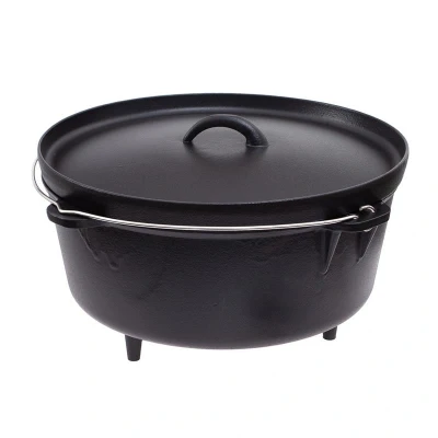 Abbildung von ALLPAX Dutch Oven 10,74 l &Oslash; 37 x 17,5 cm Gusseisen max. 280 &deg;C, Schmortopf kaufen