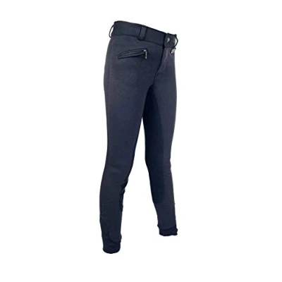 Abbildung von HKM Reithose Emma mit Silikon Vollbesatz Schwarz 40