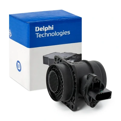 Abbildung von DELPHI AF10258 12B1 Luftmassenmesser VOLKSWAGEN: Golf 4 Cabrio, Sharan I, Schrägheck, AUDI: A3 A4 B6 Avant, Limousine