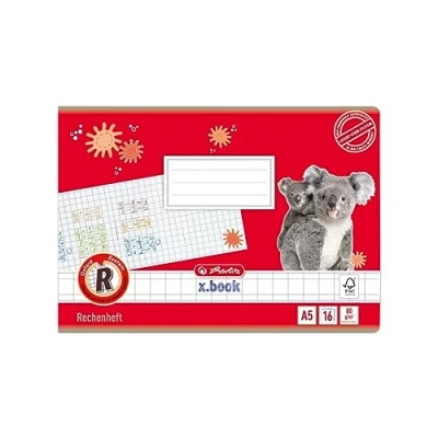 Abbildung von 10 x Herlitz Schulheft A5 16 Blatt Lineatur R