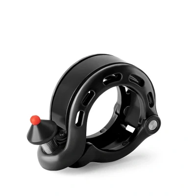 Abbildung von ROCKBROS Fahrradklingel Q Klingel Laut, Kompakt, Langlebig &amp; SCHWARZ, 100 dB Sicherheit