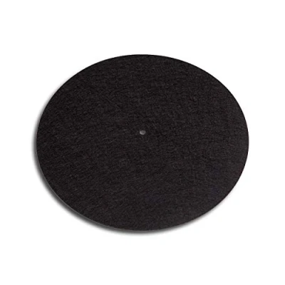 Abbildung von Schallplatten Slipmat Filz Protected