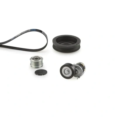 Abbildung von GATES K096PK1070 Keilrippenriemensatz mit Kurbelwellenriemenscheibe, Freilaufriemenscheibe ThermalPro VOLKSWAGEN: GOLF 6 Variant,
