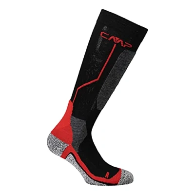 Abbildung von CMP Unisex Skisocken aus Wolle, Schwarz Ferrari, 43/45