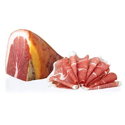 Abbildung von ParmaSchinken g.U. Prosciutto di Parma D,O.P Italienisches Schweinefleisch Halbstück Salumi Pasini 3 kg