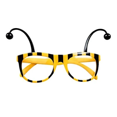 Abbildung von Widmann S.r.l. Kostüm Bienen Brille für Erwachsene Gelb/Schwarz