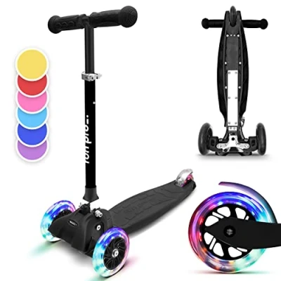 Abbildung von fun pro Cityroller ONE DeLuxe Kinderroller, Kick Scooter Roller Kinder Stunt Tretroller klappbar