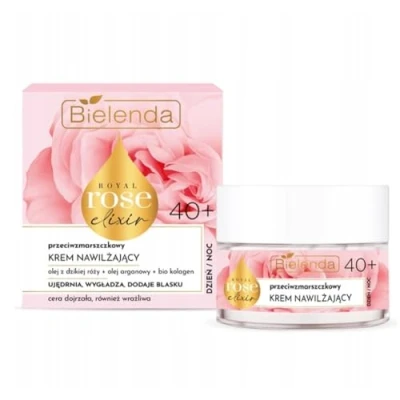 Abbildung von Bielenda Royal Rose Elixir Anti Falten Feuchtigkeitscreme 40+ 50ml