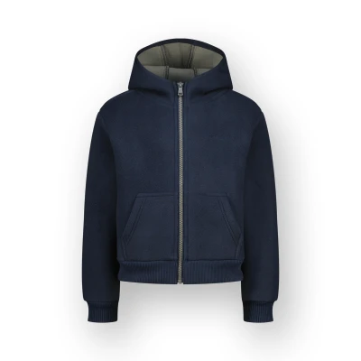 Abbildung von Vingino Teliza Unisex Fleecejacke für Kinder, Größe: 104, Dark blue