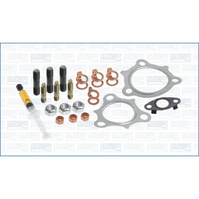 Abbildung von AJUSA JTC11543 Montagesatz, Lader with studs, syringe oil mit Dichtungen Montageanleitung TOYOTA: Avensis II Kombi, Auris Schrägheck