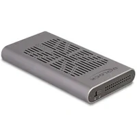 Abbildung von Externes USB 20 Gbps Gehäuse für 2 x M.2 NVMe PCIe SSD, Laufwerksgehäuse