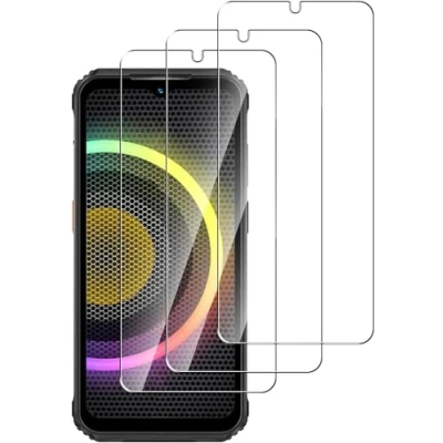 Abbildung von QJOY [3 Stück] Schutzfolie für Ulefone Armor 21, 9H Härte Displayschutzfolie, Anti Kratzen, Bläschen, Hohe Definition Panzer Schutz Glas
