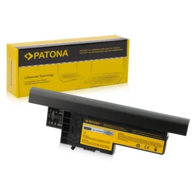 Abbildung von PATONA Laptop Akku für IBM ThinkPad X60 1706 1708 1709 2509 2510 X61 7673 [ Li ion; 4400mAh; schwarz ]