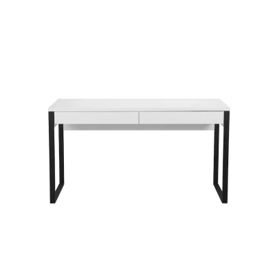 Abbildung von Places of Style Schreibtisch &quot;Moid, Computertisch im modernen Design,&quot;, Breite 120/140/160 cm, mit Metallbeinen &amp; Schublade