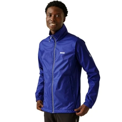 Abbildung von Regatta Herren Mens Lyle IV Waterproof Breathable Packable Jacket Coat Regenjacke, New Royal, 3XL