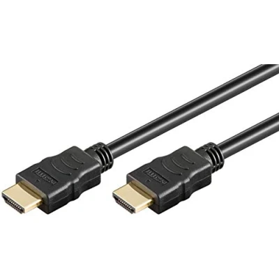 Abbildung von goobay 61158 High Speed HDMI Kabel mit Ethernet / 4K Ultra HD und ARC/für Monitore, PS5 Xbox 1,5M