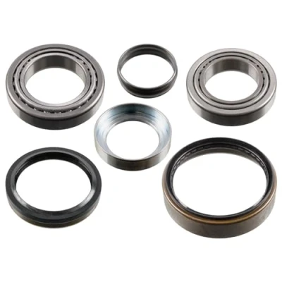 Abbildung von FEBI BILSTEIN 179377 Radlagersatz Hinterachse links, rechts mit Wellendichtring 75, 68 Kegelrollenlager MERCEDES BENZ: W123 Limousine