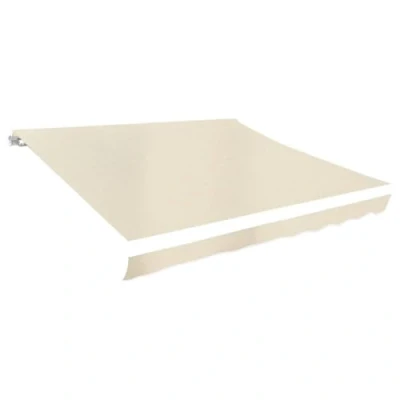 Abbildung von vidaXL Markisenstoff Sonnenschutz Markisentuch Cremefarben 4x3 m (ohne Rahmen)