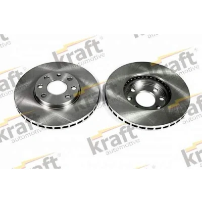 Abbildung von KRAFT 6041650 Bremsscheibe 256, 256,0 24,0 4 Belüftet OPEL: Astra G CC, Cabrio, Caravan