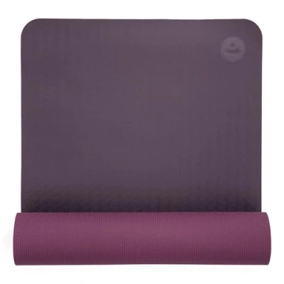 Abbildung von Yogamatte Lotus Pro. TPE aubergine/hell aubergine