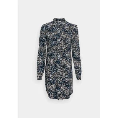 Abbildung von b.young Byjosa LONG Shirt 2 Hemdbluse, Damen, Größe: 34, Copenhagen night mix
