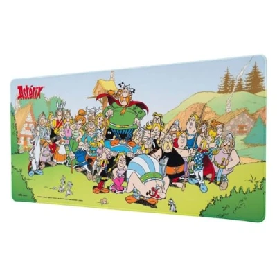 Abbildung von Grupo Erik Gaming Mauspad XXL Asterix und Obelix Mousepad rutschfest Wasserabweisend Groß Mouse Pad Schreibtischunterlage PC Zubehör