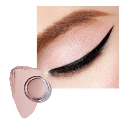 Abbildung von Oulac Matte Lidschatten Pale Mauve Wasserfest Primer Feine Textur Hält 16 Stunden + Schnell Trocknend Wischfeste Oberfläche Vegan 06g (CM02) Snow Orchid
