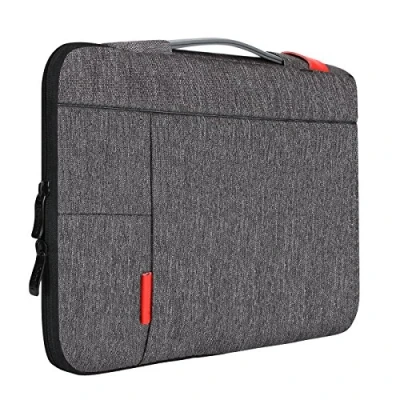 Abbildung von iCozzier 13 13.3 Zoll Laptoptasche mit Handgriff und Diamand Stil/Tasche für Elektronisches Handtasche Ultrabook/Notebook/MacBook Dunkelgrau