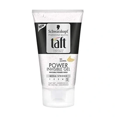 Abbildung von 6 x Schwarzkopf Taft Power Invisible Gel (Mega Strong) Tube 150 ml