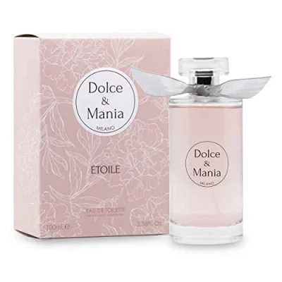 Abbildung von DOLCE &amp; MANIA Etoile Eau de Toilette Damenparfüm mit blumigem Duft und Puderduft, inspiriert von der Welt des Balletts, 100 ml