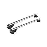 Abbildung von Thule Smartrack Xt Komplettes Dachträgersystem Aluminum 1180 mm
