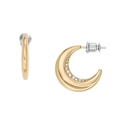 Abbildung von Skagen ELIN Earring Ohrringe silvercoloured/goldcoloured, Damen, Größe: One Size, Silver coloured/gold coloured