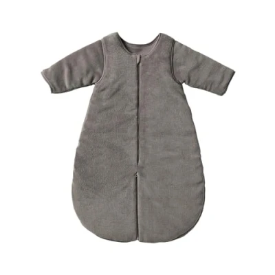 Abbildung von Vertbaudet Baby 2 in 1 Schlafsack/Overall Taupe 104CM