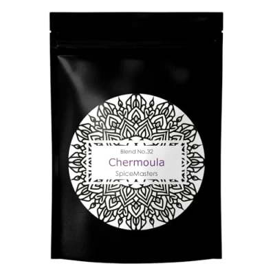 Abbildung von Chermoula Gewürz Überlegene handgemischte Premium Mischung von Spice Masters Keine Konservierungsstoffe oder Zusatzstoffe Ideal für BBQ Rubs &amp; Marinaden