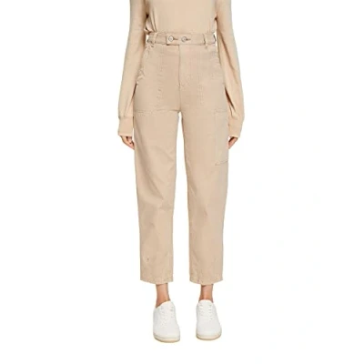 Abbildung von ESPRIT Damen 092EE1B309 Hose, 295/CREAM BEIGE, 42