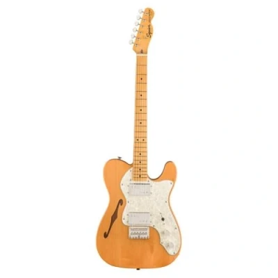 Abbildung von Squier by Fender Classic Vibe &#039;70s Telecaster, E Gitarre, Thinline, Ahorngriffbrett, natürlich