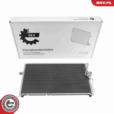 Abbildung von ESEN SKV 86SKV615 Klimakondensator ohne Trockner Aluminium 754mm