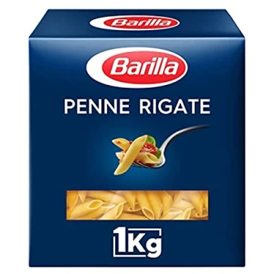 Abbildung von Barilla Pasta Klassische Penne Rigate n.73 aus hochwertigem Hartweizen immer al dente , (1 x 1 kg) 1er Pack