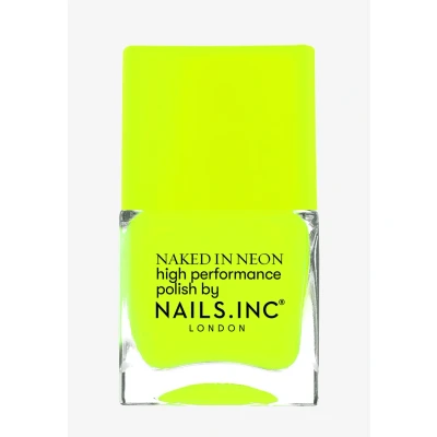 Abbildung von Nails Inc KNIGHTRIDER&#039;S STREET Neon Nagellack Strahlendes Grün Hochpigmentierte Formel &amp; Glänzendes Finish Tierversuchsfrei Einfach Anzuwenden Perfekte Maniküre, trendige Nail Art