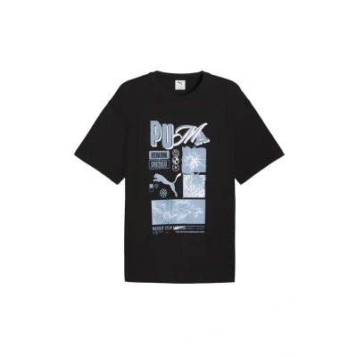 Abbildung von Graphic PUMA Sportswear Relaxed T Shirt Herren, Kleidung, Schwarz, L