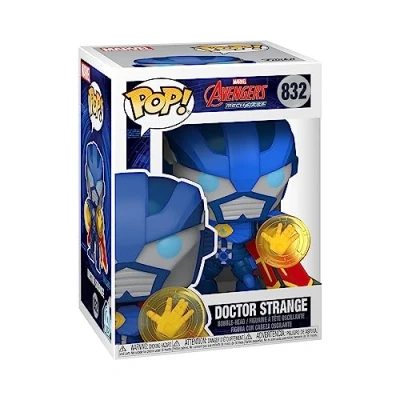 Abbildung von Funko Pop! Marvel Mech Dr. Doctor Strange Comics Vinyl Sammelfigur Geschenkidee Offizielle Handelswaren Spielzeug Für Kinder und Erwachsene Comic Books Fans