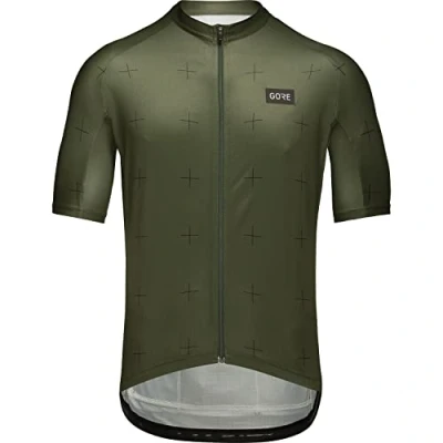 Abbildung von GORE WEAR Herren Fahrrad Kurzarmtrikot Daily, S, Dunkelgrün/Schwarz