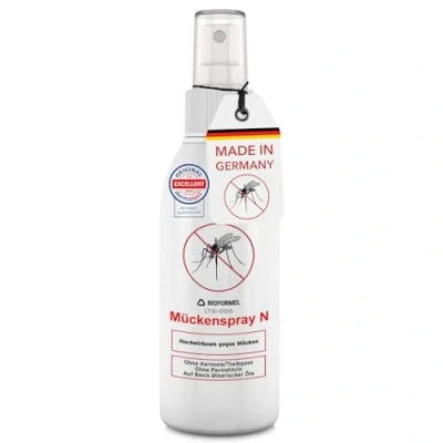 Abbildung von BIODELTA Mückenspray 200ml langanhaltender Mückenschutz mit Sofort &amp; Langzeitwirkung Insektenschutz Haut Anti Mücken Spray Outdoor Indoor Mückenabwehr