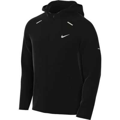 Abbildung von Nike Performance Windrnner Laufjacke, Herren, Größe: XL, Black/reflective silver