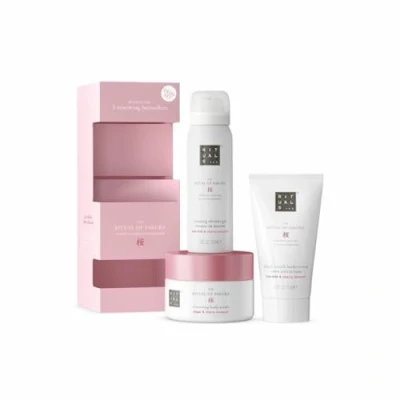 Abbildung von Rituals Trial SET THE Ritual OF Sakura Floral Cherry Blossom &amp; RICE MILK Körperpflegeset, Damen, Größe: 260 g,